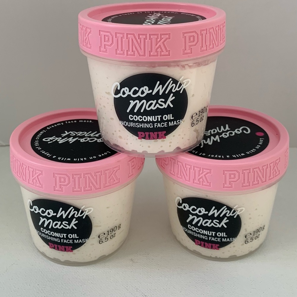 Victoria’s Secret coco whip mask Face coconut oil New Lot of 3 jars